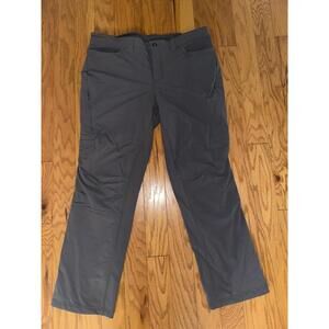 Men's Flexpedition Lined Cargo Pants – Water-Resistant Work Pants Gray 38x31